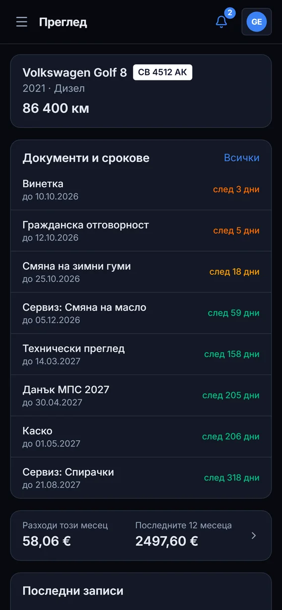 Avtologin на телефон: колата и изтичащите документи